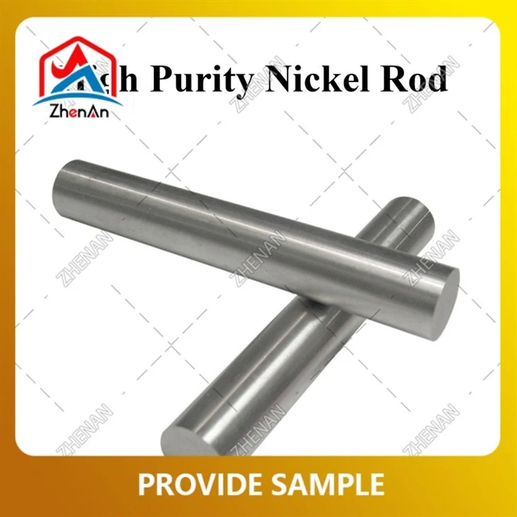 Métal de tige de nickel métallique